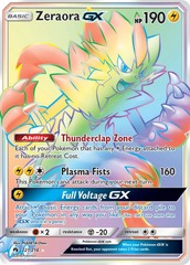 Zeraora GX - 221/214 - Secret Rare